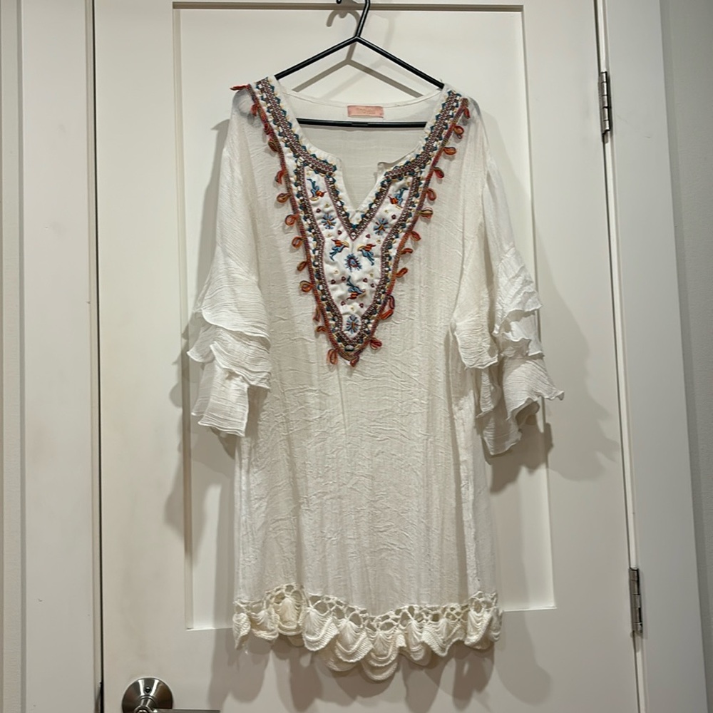 Sheer beach coverup - $8 add on